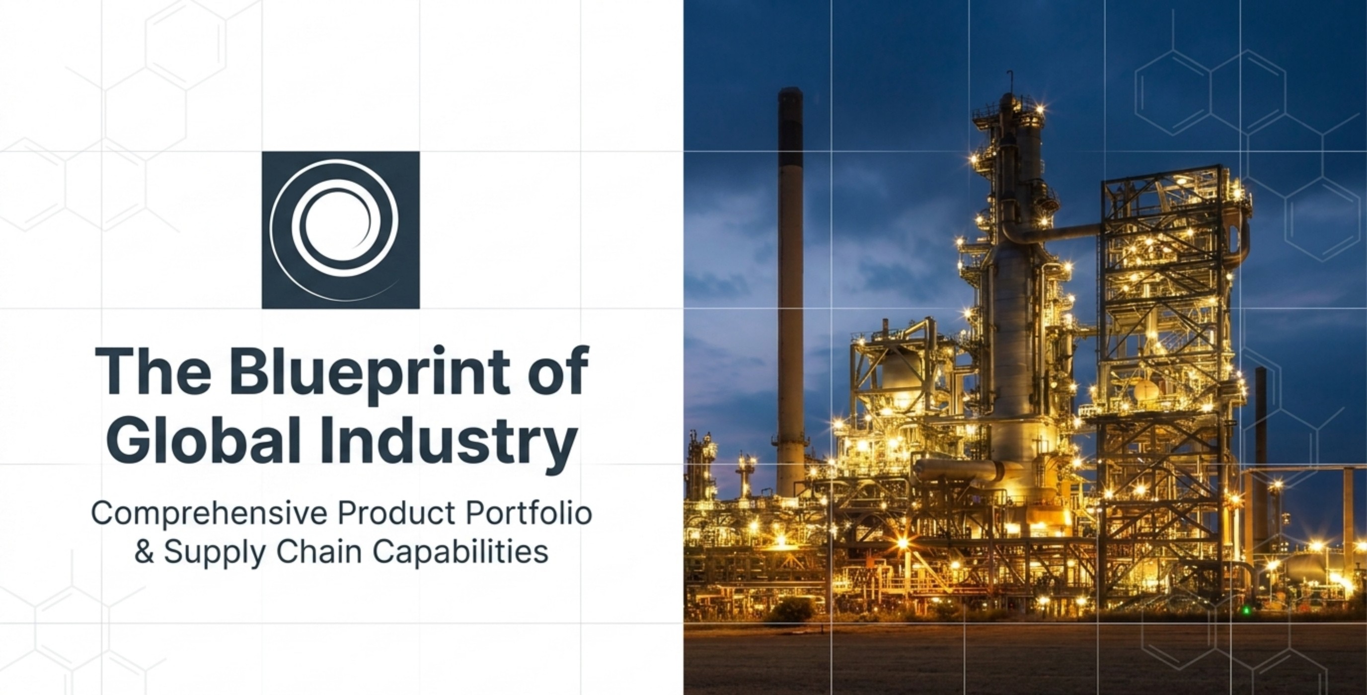 The Blueprint of Global Industry — product catalogue cover